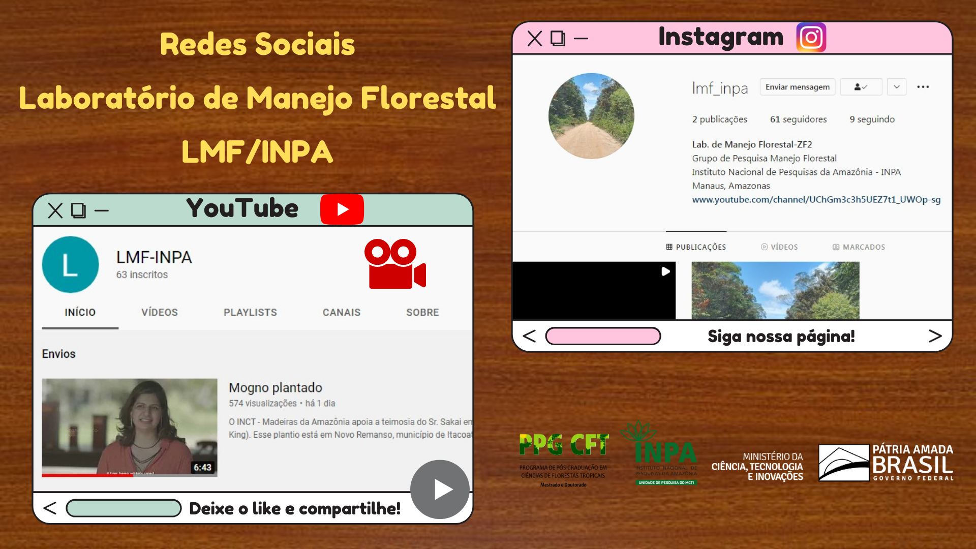 Live de Tecnologia Social do Inpa apresenta iniciativas de manejo florestal  em comunidades no as — Instituto Nacional de Pesquisas da Amazônia -  INPA