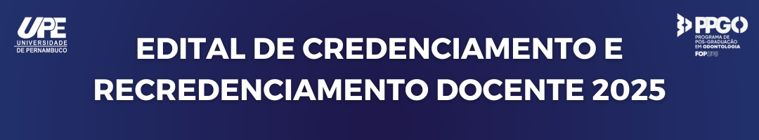 eDITAL DE CREDENCIAMENTO